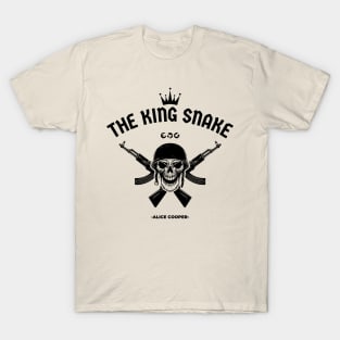 Alice - The King snake // Skull Army Design For Album Fan Art T-Shirt